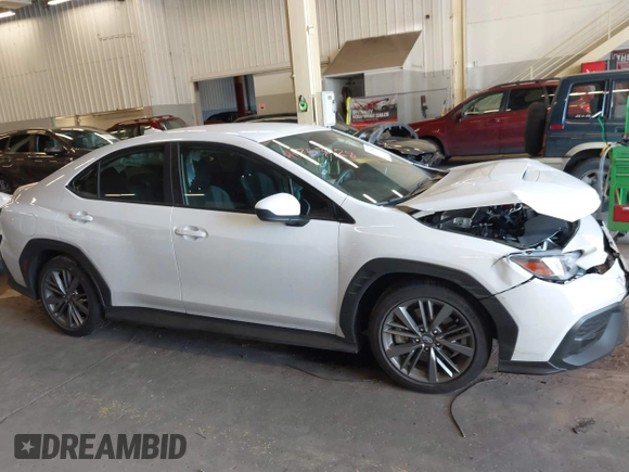 2024 Subaru WRX with VIN JF1VBAB68R9808697, listed as a IAAI auction lot 41753428 with 5,054 mi miles and . Bid and sale history available at DreamBid. Image 12.