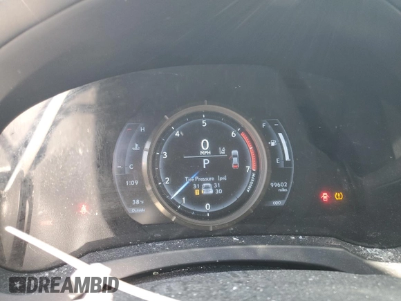 2020 Lexus IS 300 F Sport z VIN JTHGA1D29L5105574, wystawiony jako Copart lot #45954355 z przebiegiem 99 602 mil mil oraz Szkoda całkowita • Salvage title. Historia ofert i sprzedaży dostępna na DreamBid. Obrazek 9.