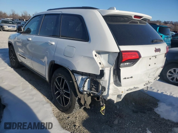 2021 Jeep Grand Cherokee Trailhawk with VIN 1C4RJFLT5MC508515, listed as a Copart auction lot 84469884 with 53,293 mi miles and Salvage Title. Bid and sale history available at carsss.com. Image 2.