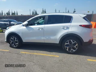 2021 Kia Sportage EX with VIN KNDPN3ACXM7936960, listed as a IAAI auction lot 42115357 with 27,964 mi miles and . Bid and sale history available at DreamBid. Image 13.