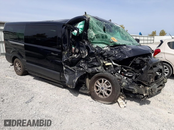 2021 Ford Transit Passenger XL with VIN 1FBAX2Y88MKA52013, listed as a Copart auction lot 70602044 with Not provided miles and Salvage title. Bid and sale history available at DreamBid. Image 4.