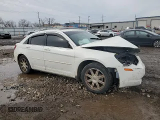 2007 Chrysler Sebring Touring with VIN 1C3LC56R77N523279, listed as a Copart auction lot 46521215 with Not Provided miles and Salvage Title. Bid and sale history available at DreamBid. Image 4.