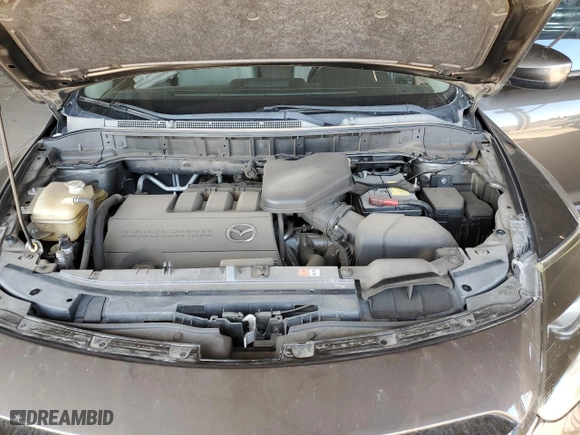2015 Mazda CX-9 Touring with VIN JM3TB2CA3F0459174, listed as a Copart auction lot 48595725 with 102,366 mi miles and Salvage Title. Bid and sale history available at carsss.com. Image 14.