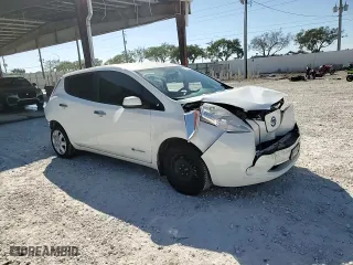 2015 Nissan LEAF S with VIN 1N4AZ0CP7FC301283, listed as a Copart auction lot 42929245 with 41,630 mi miles and Salvage Title. Bid and sale history available at carsss.com. Image 14.