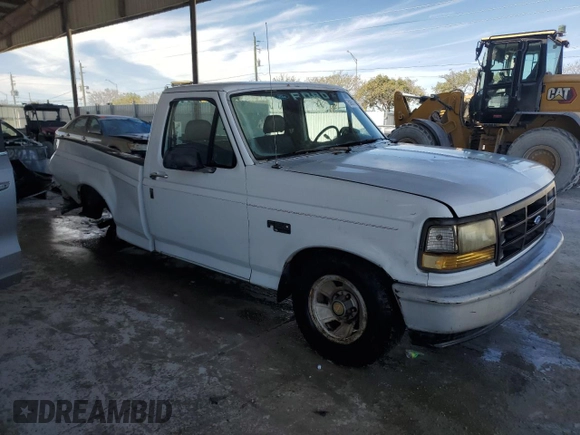 1994 Ford F-150 with VIN 1FTDF15Y6RNA71756, listed as a Copart auction lot 50063245 with 193,959 mi miles and Salvage Title. Bid and sale history available at carsss.com. Image 4.