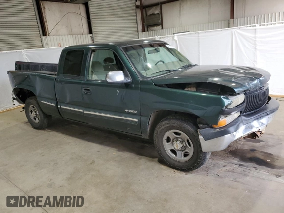 2001 Chevrolet Silverado 1500 LS with VIN 2GCEC19V611112938, listed as a Copart auction lot 88750485 with 368,647 mi miles and Salvage Title. Bid and sale history available at DreamBid. Image 4.