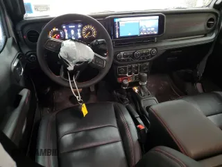 2024 Jeep Wrangler Rubicon with VIN 1C4PJXFG8RW355730, listed as a Copart auction lot 47982545 with 2,279 mi miles and Salvage title. Bid and sale history available at DreamBid. Image 8.