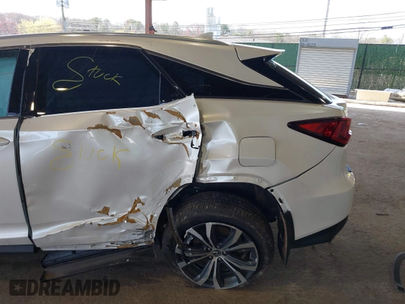 2021 Lexus RX 350 with VIN 2T2HZMDA9MC305457, listed as a IAAI auction lot 42052521 with 24,015 mi miles and . Bid and sale history available at DreamBid. Image 6.