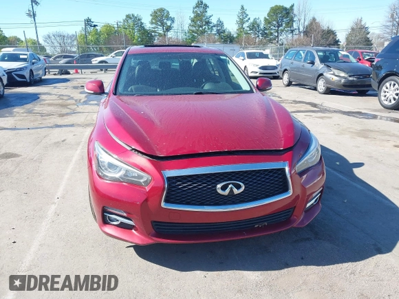 2015 Infiniti Q50 z VIN JN1BV7AR6FM420284, wystawiony jako IAAI lot #41795605 z przebiegiem 160 353 mil mil oraz . Historia ofert i sprzedaży dostępna na DreamBid. Obrazek 12.