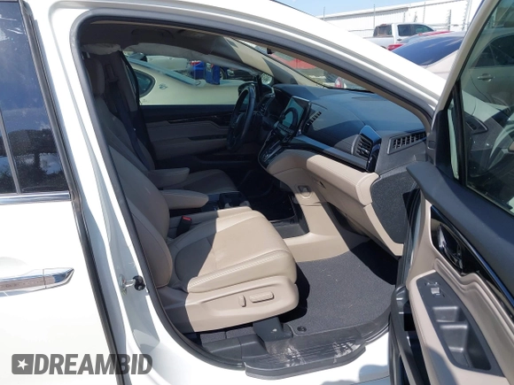 2019 Honda Odyssey Elite with VIN 5FNRL6H91KB053203, listed as a IAAI auction lot 41866308 with 84,700 mi miles and . Bid and sale history available at DreamBid. Image 5.