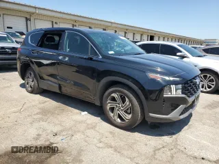 2021 Hyundai Santa Fe SE with VIN 5NMS14AJ5MH307450, listed as a Copart auction lot 63750124 with 21,187 mi miles and Salvage Title. Bid and sale history available at carsss.com. Image 4.