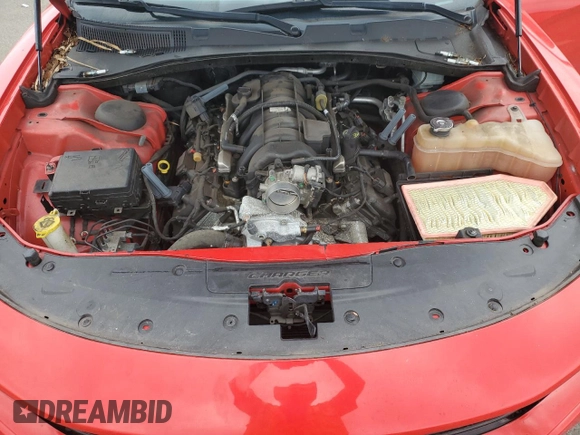 2017 Dodge Charger R/T with VIN 2C3CDXCT5HH510629, listed as a Copart auction lot 59402515 with 48,636 mi miles and Salvage title. Bid and sale history available at DreamBid. Image 11.