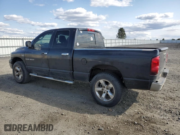 2007 Dodge 1500 SLT with VIN 1D7HU18217J512394, listed as a Copart auction lot 54044875 with 156,200 mi miles and Salvage Title. Bid and sale history available at DreamBid. Image 2.