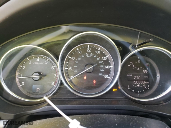 2017 Mazda CX-5 Sport with VIN JM3KFBBL0H0207758, listed as a Copart auction lot 41799285 with 190,339 mi miles and Salvage Title. Bid and sale history available at carsss.com. Image 9.