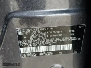 2018 Toyota RAV4 Limited with VIN JTMDFREV0JJ187499, listed as a Copart auction lot 53504035 with 71,250 mi miles and Salvage Title. Bid and sale history available at carsss.com. Image 13.