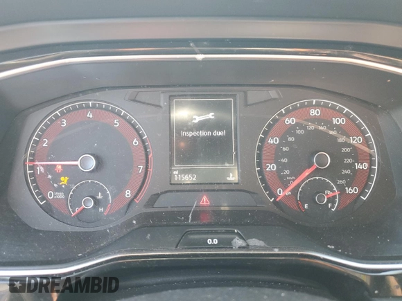 2019 Volkswagen Jetta GLI S with VIN 3VW5T7BU9KM143452, listed as a Copart auction lot 52015965 with 115,652 mi miles and Salvage title. Bid and sale history available at DreamBid. Image 9.