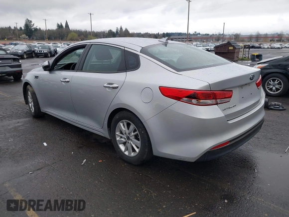 2017 Kia Optima LX with VIN KNAGT4L3XH5162197, listed as a IAAI auction lot 41754002 with 77,141 mi miles. Bid and sale history available at carsss.com. Image 3.