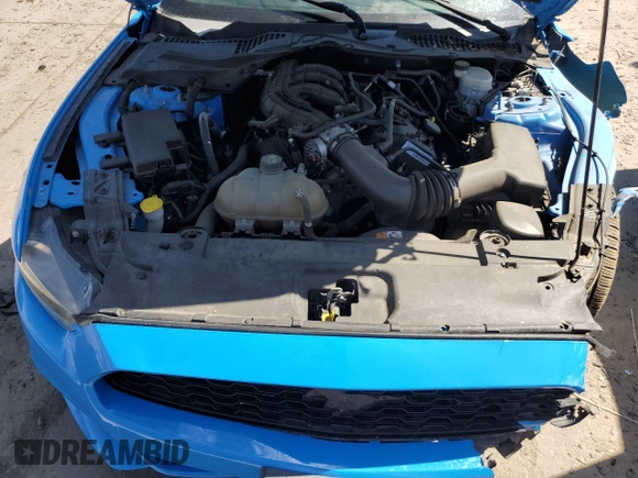 2017 Ford Mustang V6 with VIN 1FA6P8AM2H5209900, listed as a Copart auction lot 60493055 with 93,160 mi miles and Salvage title. Bid and sale history available at DreamBid. Image 11.