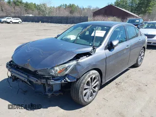 2014 Honda Accord Sedan Sport with VIN 1HGCR2F52EA072080, listed as a IAAI auction lot 42053217 with 233,485 mi miles. Bid and sale history available at carsss.com. Image 2.