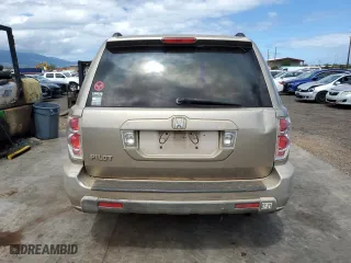 2006 Honda Pilot EX-L with RES with VIN 5FNYF286X6B003228, listed as a Copart auction lot 46131665 with 0 mi miles and Salvage Title. Bid and sale history available at carsss.com. Image 6.