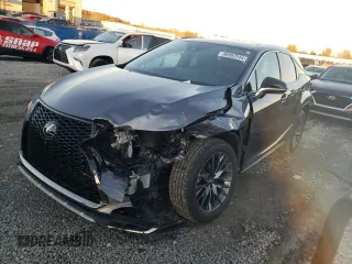 2022 Lexus RX with VIN 2T2SZMDA7NC351733, listed as a Copart auction lot 80992244 with 46,938 mi miles and Salvage Title. Bid and sale history available at carsss.com. Image 1.
