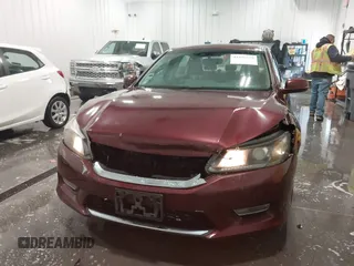 2013 Honda Accord EX-L with VIN 1HGCR2F89DA180527, listed as a IAAI auction lot 41416759 with 112,530 mi miles and . Bid and sale history available at DreamBid. Image 6.