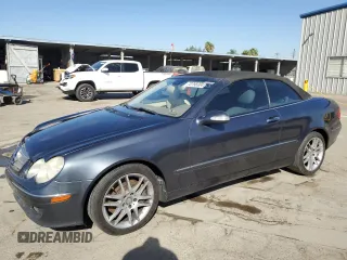 2009 Mercedes-Benz CLK-Class 3.5L with VIN WDBTK56F59T106776, listed as a Copart auction lot 70798304 with 150,603 mi miles and Clean Title. Bid and sale history available at carsss.com. Image 1.