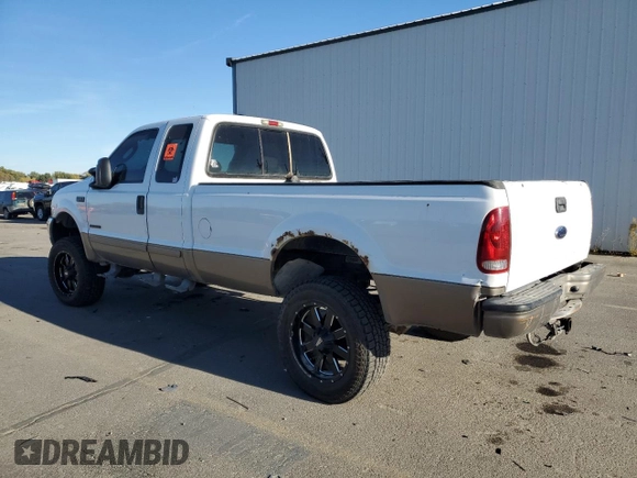 2003 Ford Super Duty F-250 XL with VIN 1FTNX21F13EA76107, listed as a Copart auction lot 76570354 with 0 mi miles and Salvage Title. Bid and sale history available at carsss.com. Image 2.