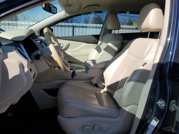 2016 Nissan Murano SL with VIN 5N1AZ2MH8GN170427, listed as a Copart auction lot 49388705 with 189,499 mi miles and Salvage Title. Bid and sale history available at carsss.com. Image 7.