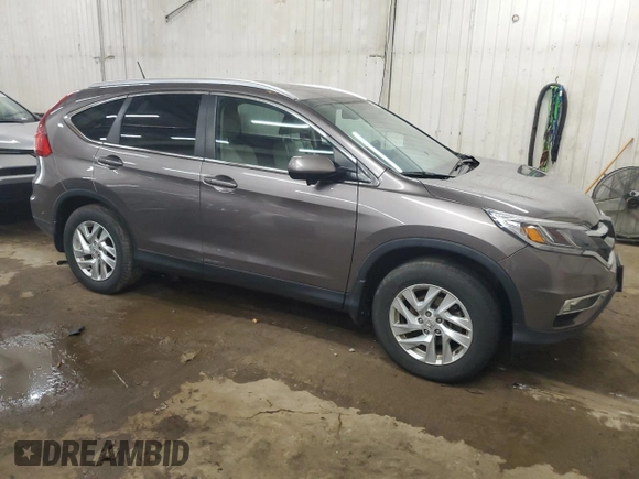 2015 Honda CR-V EX-L with VIN 5J6RM4H71FL037399, listed as a Copart auction lot 51581345 with 100,920 mi miles and Salvage Title. Bid and sale history available at carsss.com. Image 4.