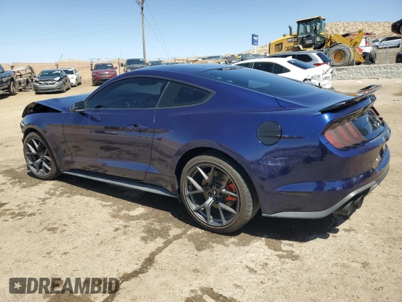 2018 Ford Mustang GT with VIN 1FA6P8CFXJ5165262, listed as a Copart auction lot 52105425 with 36,790 mi miles and Salvage Title. Bid and sale history available at DreamBid. Image 2.