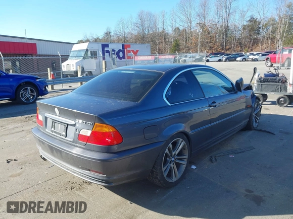 2003 BMW 3 Series 330Ci with VIN WBABN53463PH02440, listed as a IAAI auction lot 41484480 with 154,387 mi miles and . Bid and sale history available at carsss.com. Image 4.