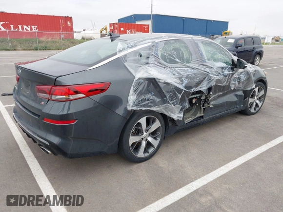 2020 Kia Optima LX with VIN 5XXGT4L30LG405944, listed as a IAAI auction lot 42071845 with 37,012 mi miles. Bid and sale history available at carsss.com. Image 4.