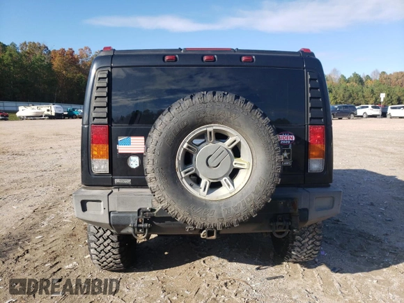 2003 Hummer H2 with VIN 5GRGN23U93H143561, listed as a Copart auction lot 79652984 with 247,206 mi miles and Clean Title. Bid and sale history available at carsss.com. Image 6.