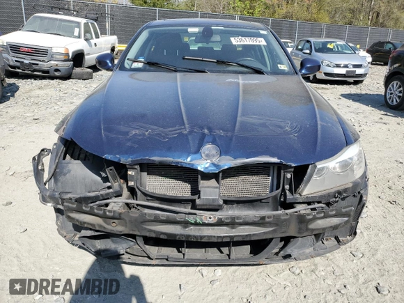 2011 BMW 3 Series 328i xDrive with VIN WBAPK5G51BNN51791, listed as a Copart auction lot 53617095 with 109,988 mi miles and Salvage Title. Bid and sale history available at carsss.com. Image 5.