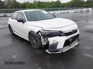 2024 Honda Civic Sport z VIN 2HGFE2F56RH575529, wystawiony jako IAAI lot #42390311 z przebiegiem 19 906 mil mil oraz . Historia ofert i sprzedaży dostępna na DreamBid. Obrazek 1.