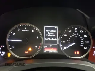 2021 Lexus RC with VIN JTHD85EC8M5006372, listed as a Copart auction lot 77558664 with 37,846 mi miles and Salvage Title. Bid and sale history available at carsss.com. Image 9.
