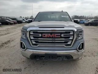 2022 GMC Sierra 1500 Limited SLT with VIN 1GTU9DET8NZ192191, listed as a Copart auction lot 42244485 with 0 mi miles and Salvage Title. Bid and sale history available at carsss.com. Image 5.