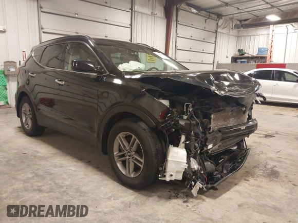 2017 Hyundai Santa Fe 2.4L with VIN 5NMZUDLBXHH041621, listed as a IAAI auction lot 42194586 with 91,012 mi miles and . Bid and sale history available at DreamBid. Image 1.