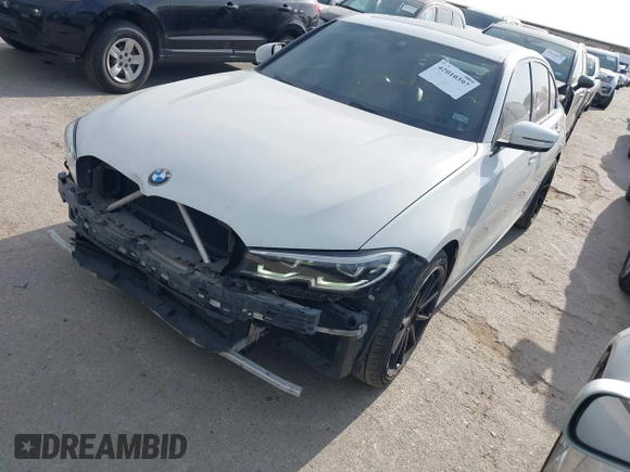 2019 BMW 3 Series 330i with VIN WBA5R1C53KAK08179, listed as a IAAI auction lot 42010397 with 71,975 mi miles and . Bid and sale history available at DreamBid. Image 2.
