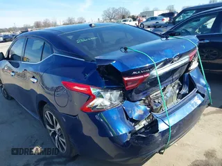 2017 Nissan Maxima SR with VIN 1N4AA6APXHC408764, listed as a IAAI auction lot 41595646 with 117,348 mi miles and . Bid and sale history available at DreamBid. Image 3.