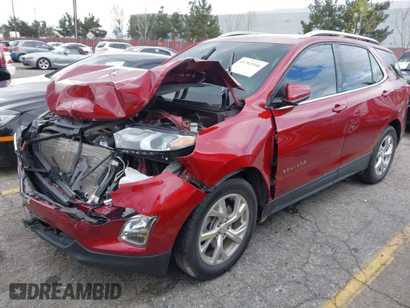 2020 Chevrolet Equinox LT with VIN 2GNAXLEX7L6276783, listed as a IAAI auction lot 41761946 with 50,673 mi miles. Bid and sale history available at carsss.com. Image 21.