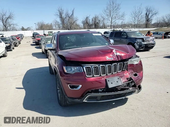 2018 Jeep Grand Cherokee Limited with VIN 1C4RJFBG3JC320317, listed as a Copart auction lot 48704285 with 135,919 mi miles and Salvage Title. Bid and sale history available at carsss.com. Image 12.