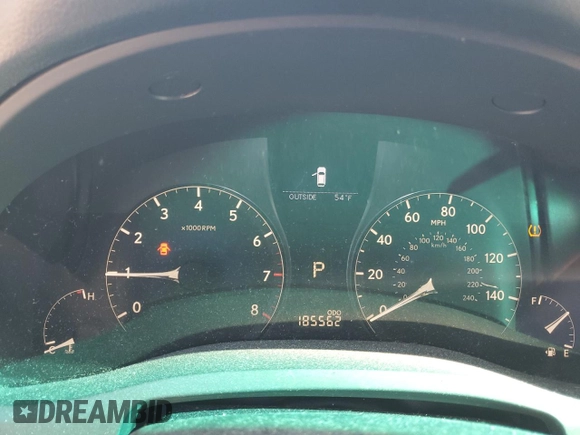 2011 Lexus RX 350 with VIN 2T2BK1BAXBC091801, listed as a Copart auction lot 52027045 with 185,562 mi miles and Salvage Title. Bid and sale history available at DreamBid. Image 9.