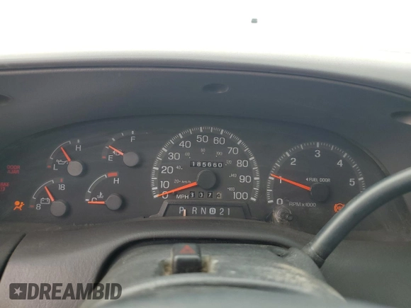 1998 Ford F-150 with VIN 1FTZX18W5WKB91459, listed as a Copart auction lot 52369095 with 185,660 mi miles and Salvage title. Bid and sale history available at DreamBid. Image 9.