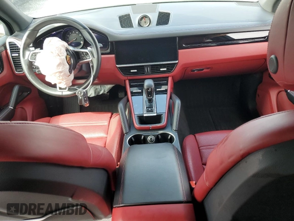 2021 Porsche Cayenne with VIN WP1AA2AY9MDA07852, listed as a Copart auction lot 48318465 with Not provided miles and Salvage title. Bid and sale history available at DreamBid. Image 8.