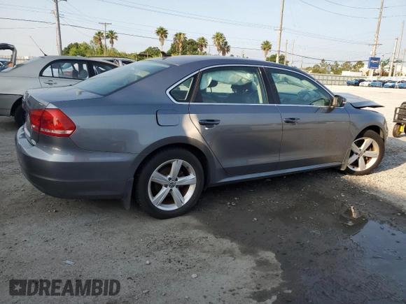 2015 Volkswagen Passat Limited Edition Edition with VIN 1VWAT7A31FC076196, listed as a Copart auction lot 56224525 with 99,380 mi miles and Salvage title. Bid and sale history available at DreamBid. Image 3.