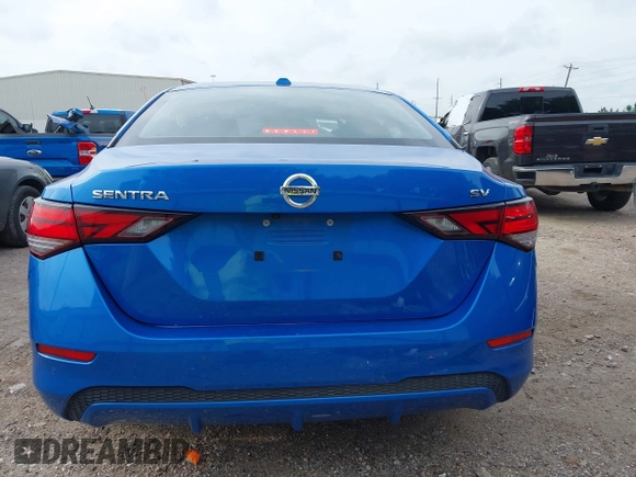 2022 Nissan Sentra SV with VIN 3N1AB8CV3NY242124, listed as a IAAI auction lot 42137520 with 52,154 mi miles. Bid and sale history available at carsss.com. Image 15.