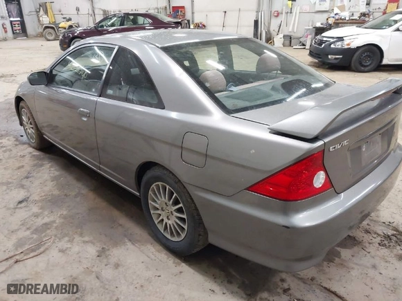 2005 Honda Civic Cpe EX with VIN 1HGEM22995L049710, listed as a IAAI auction lot 42028268 with 167,449 mi miles. Bid and sale history available at carsss.com. Image 3.