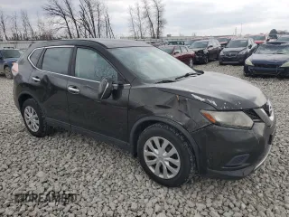 2015 Nissan Rogue SV with VIN KNMAT2MV6FP506851, listed as a Copart auction lot 52413405 with 114,631 mi miles and Clean Title. Bid and sale history available at carsss.com. Image 4.